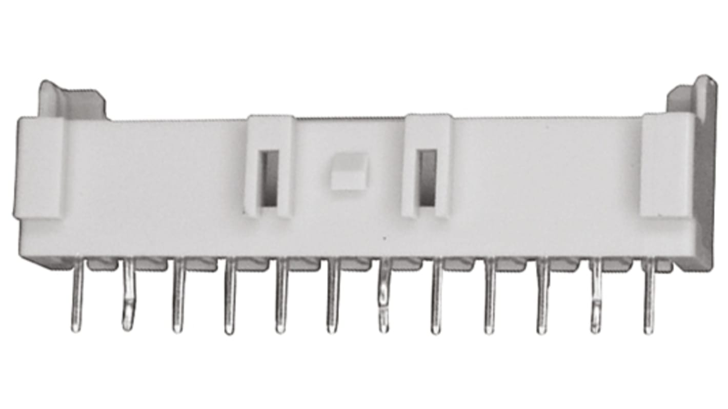 JST XA Series Straight Through Hole PCB Header, 12 Contact(s), 2.5mm Pitch, 1 Row(s), Shrouded