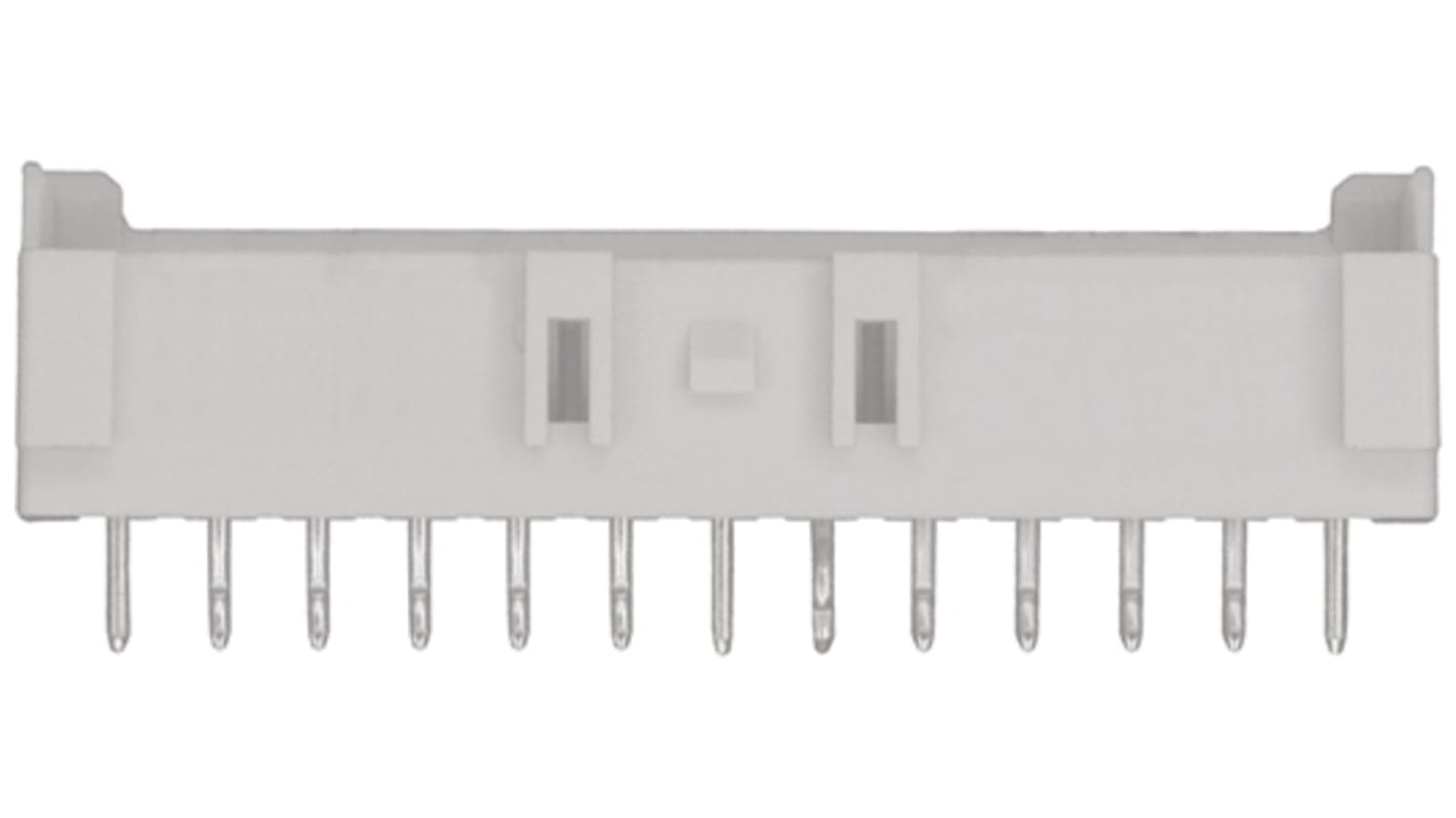 JST XA Series Straight Through Hole PCB Header, 13 Contact(s), 2.5mm Pitch, 1 Row(s), Shrouded