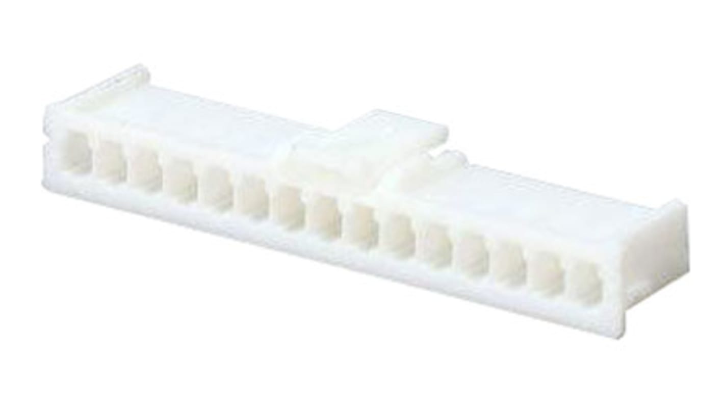 JST, XA Female Connector Housing, 2.5mm Pitch, 15 Way, 1 Row