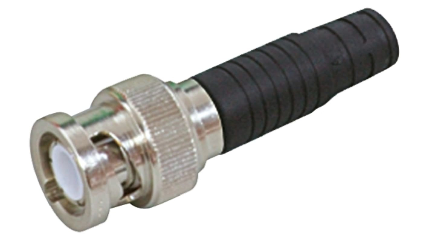 Tajimi Electronics, Plug Cable Mount BNC Connector, 75Ω, Crimp Termination, Straight Body