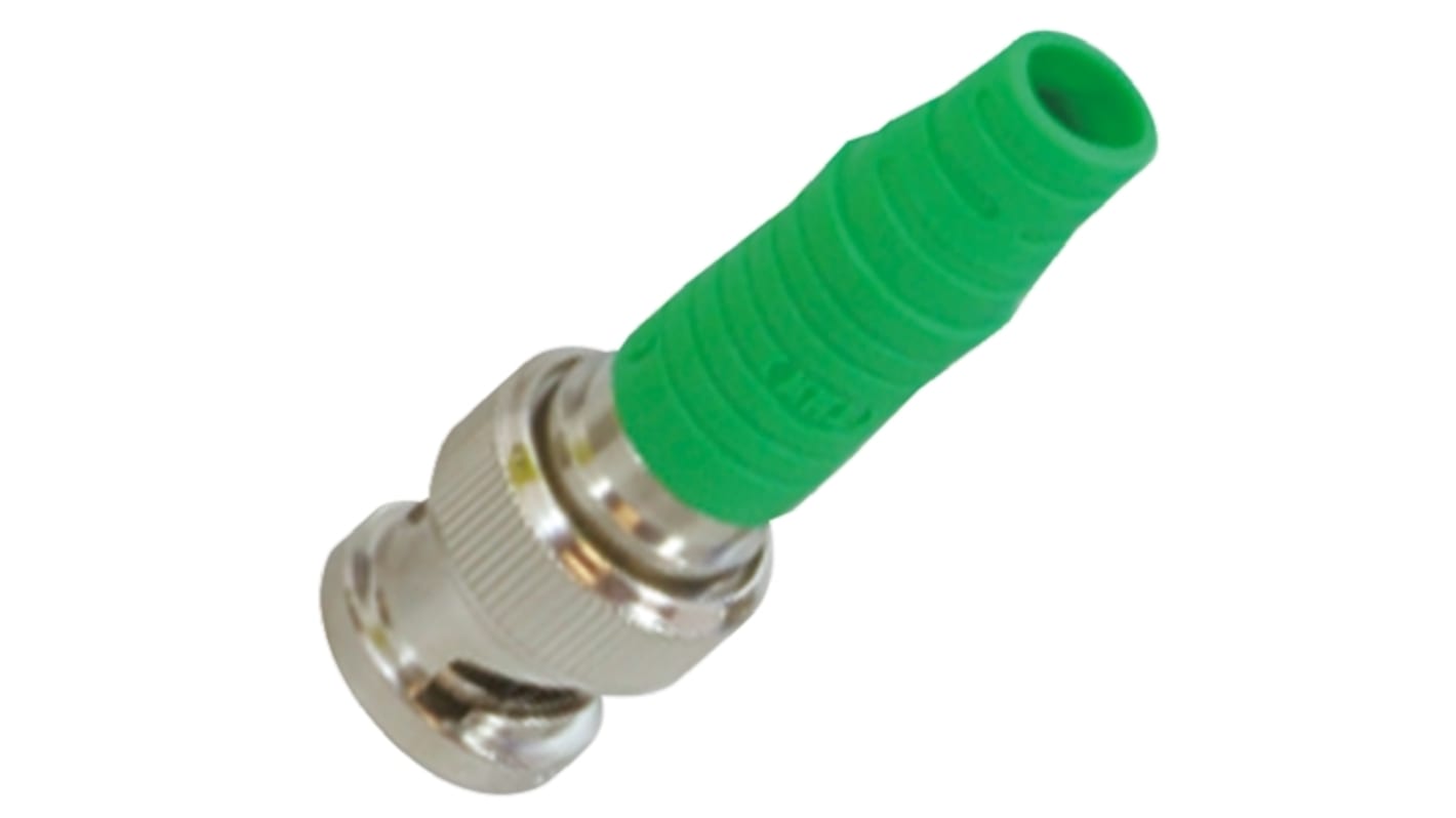 Tajimi Electronics, Plug Cable Mount BNC Connector, 75Ω, Crimp Termination, Straight Body