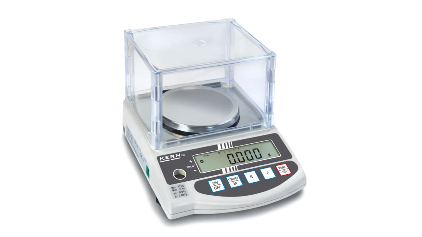 Kern EW 620-3NM Precision Balance Weighing Scale, 620g Weight Capacity