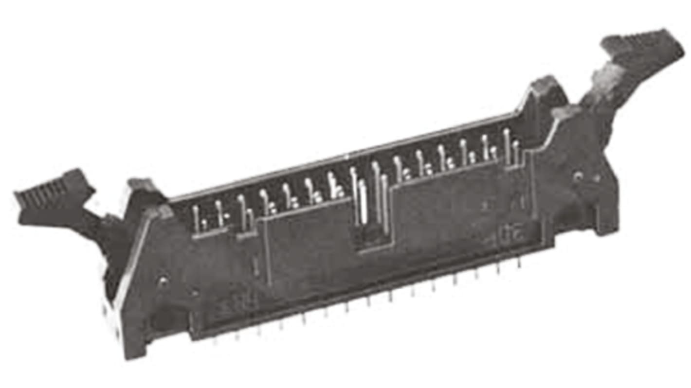 Hirose HIF3BA Leiterplatten-Stiftleiste gerade, 14-polig / 2-reihig, Raster 2.54mm, Kabel-Platine,
