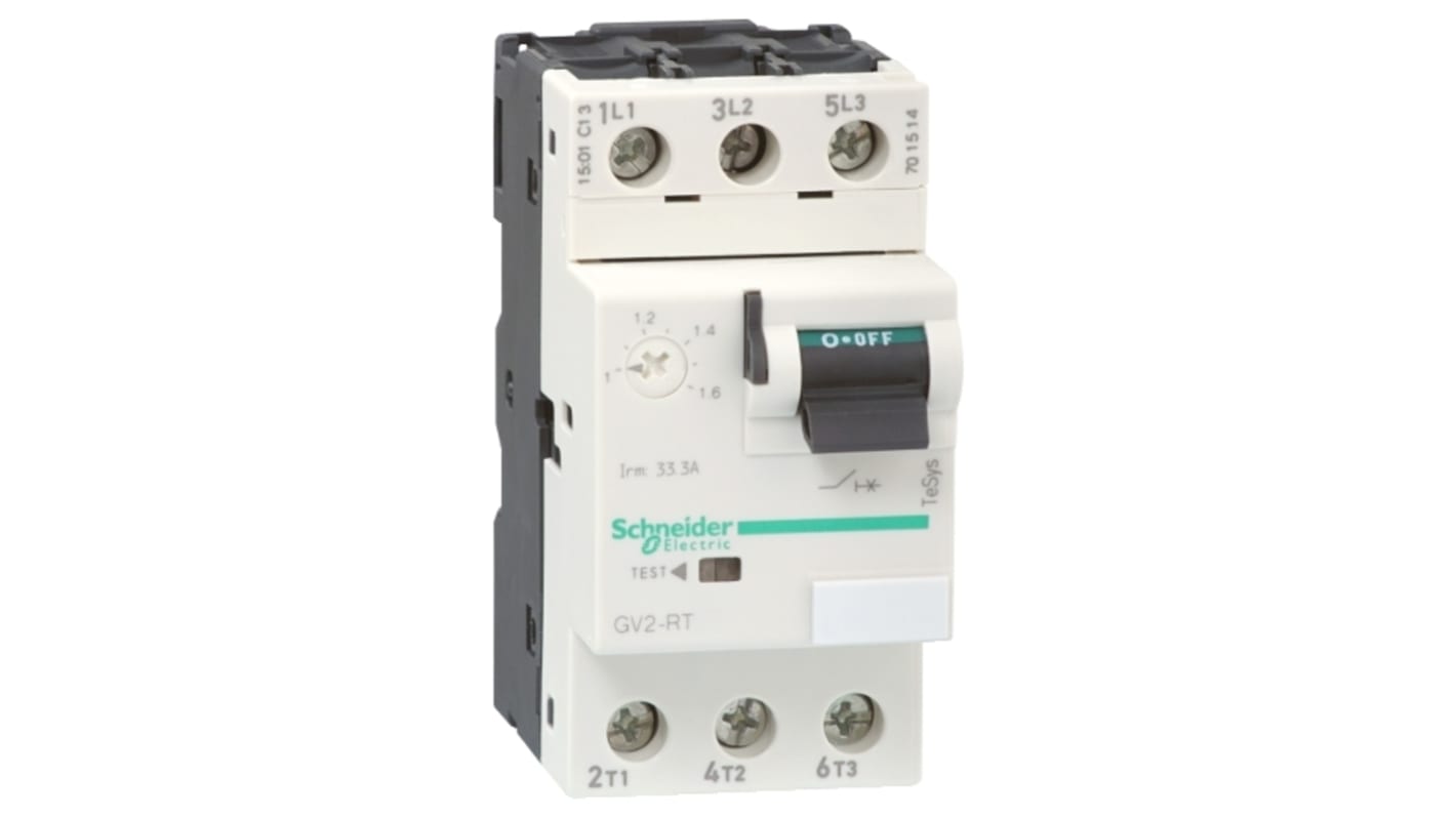 Guardamotor Schneider Electric TeSys GV2R, 9 → 14 A.