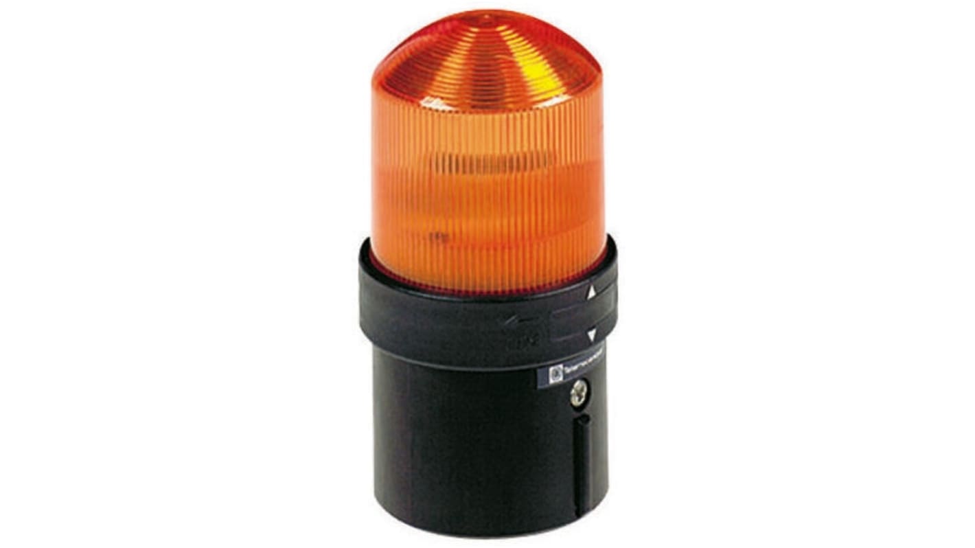 Schneider Electric Harmony XVB Series Amber Steady Beacon, 24 V ac/dc, Base Mount, LED Bulb, IP65