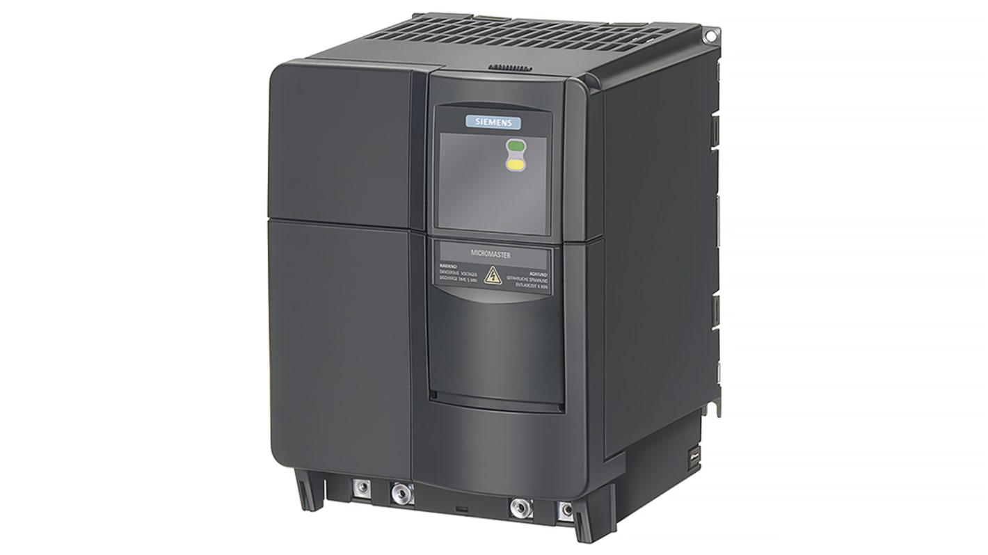 Siemens インバータ MICROMASTER 440, 400 V ac 11 kW 6SE6440-2UD31-1CA1