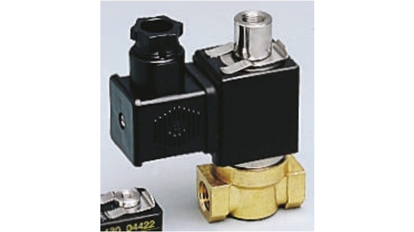 EMERSON – ASCO Solenoid Valve SCG356A466VMS 24/50, 3 port(s) , NC, 24 V ac, 1/4in