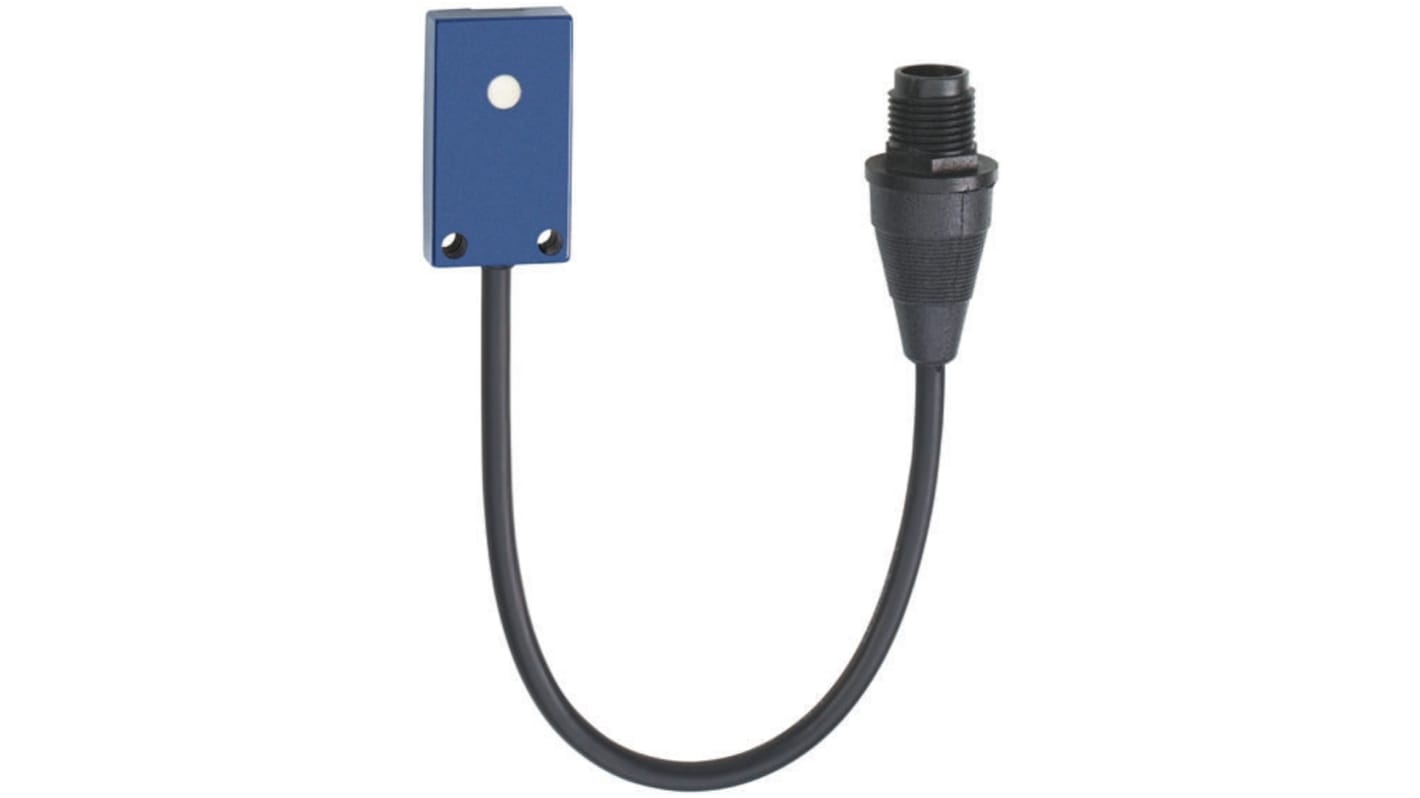 Telemecanique Sensors Ultrasonic Block-Style Proximity Sensor, 6 → 100 mm Detection, PNP Output, 12 → 24