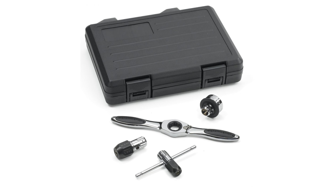 3880 GearWrench 5Piece Carbon Steel Tap Wrench RS