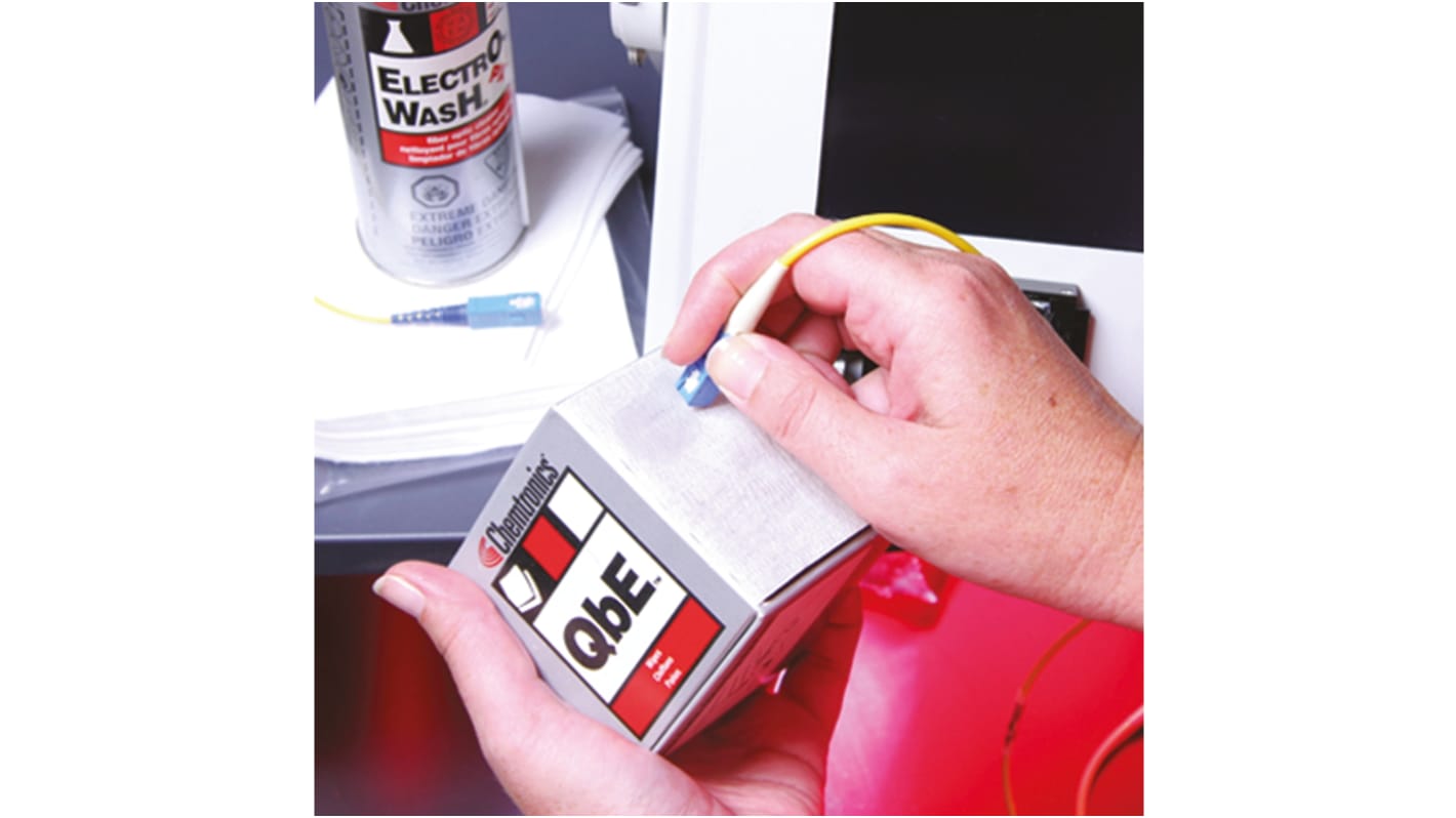 QBE Chemtronics Fibre Optic Cleaning Wipe for Fibre Optic Connectors