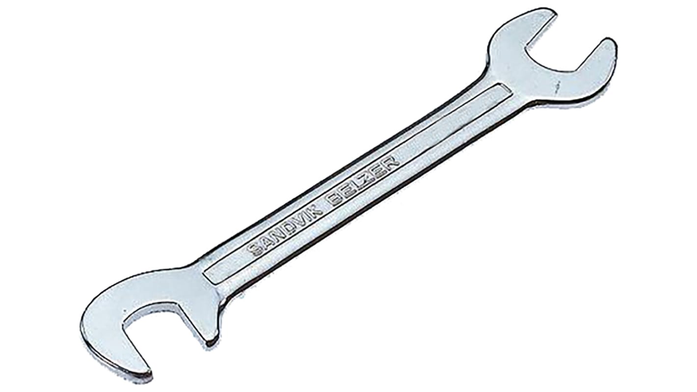 Bahco Double Ended Open Spanner, 17mm, Metric, Double Ended, 160 mm Overall