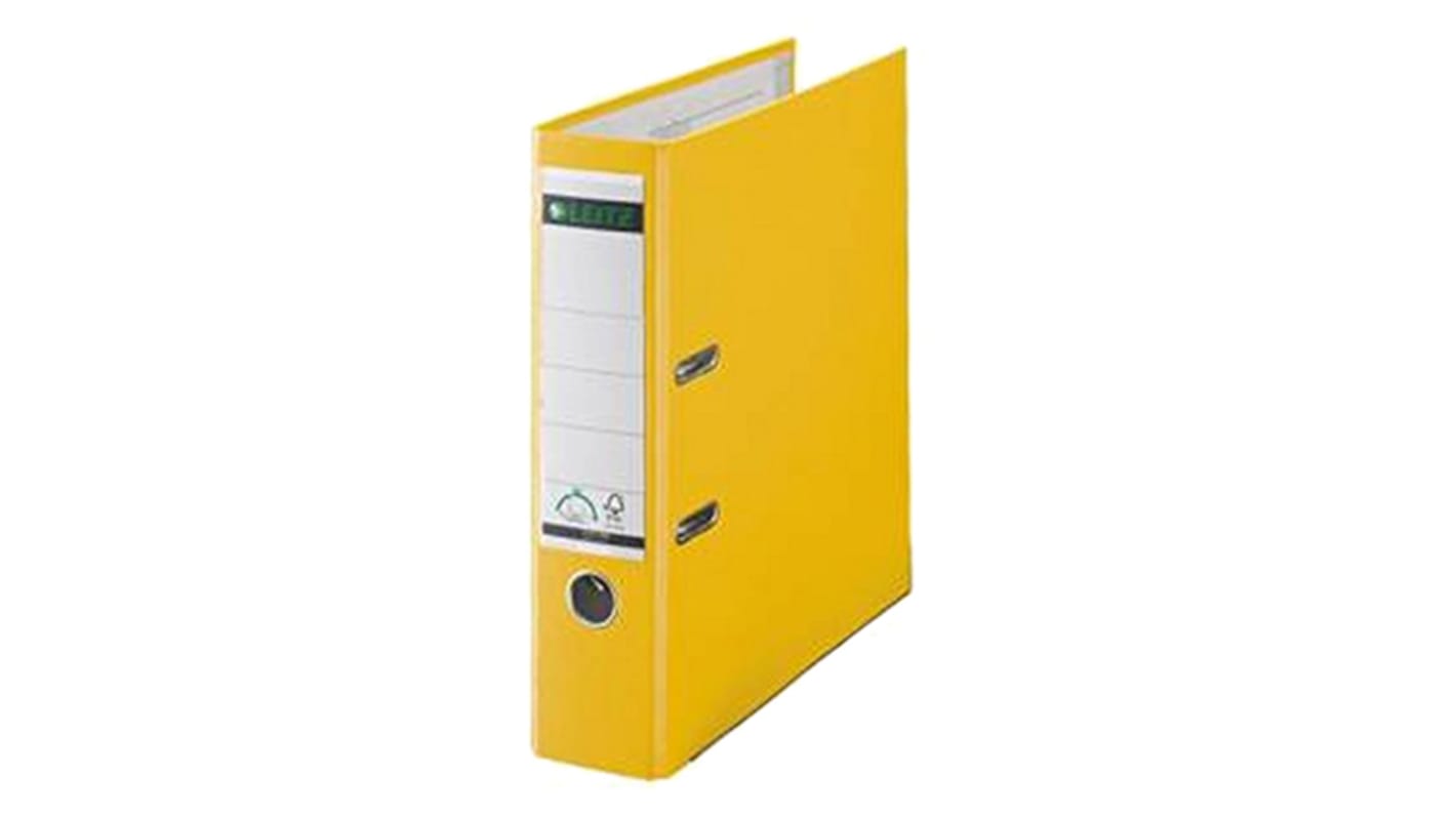 Archivador con pinza Leitz Amarillo 2 para tamaño de papel A4