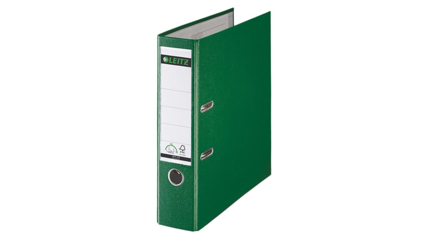 10105055 Leitz Green A4 Lever Arch Ring Binder RS