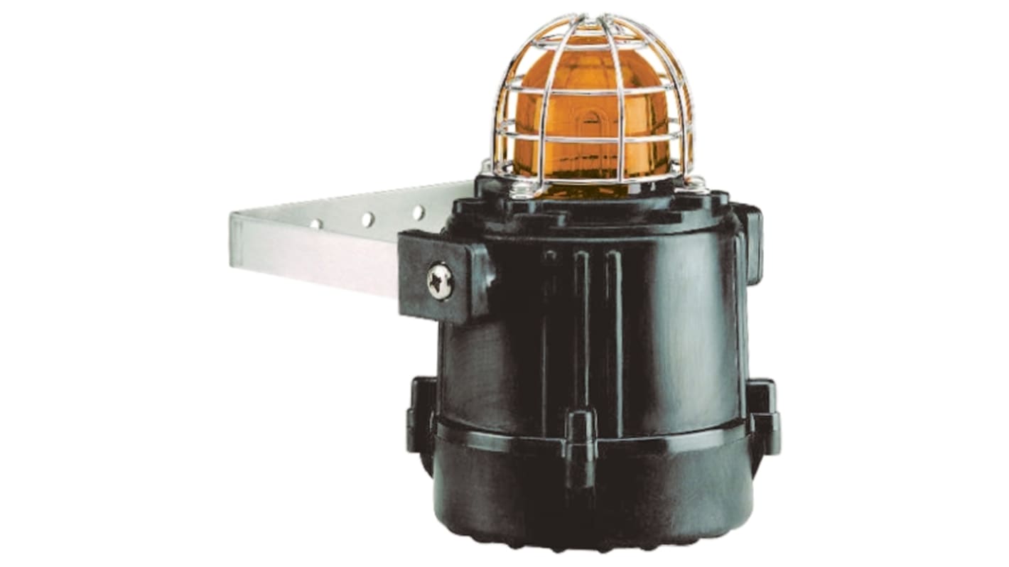 e2s E2xB05 Series Amber Strobe Beacon, 230 V ac, Surface Mount, Xenon Bulb, IP66