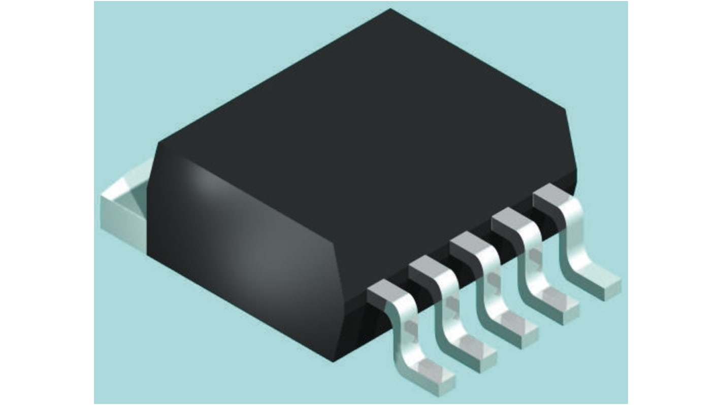 Texas Instruments TPS73801DCQR, 1 Low Dropout Voltage, Voltage Regulator 1A, 1.21 → 20 V 5+Tab-Pin, SOT-223