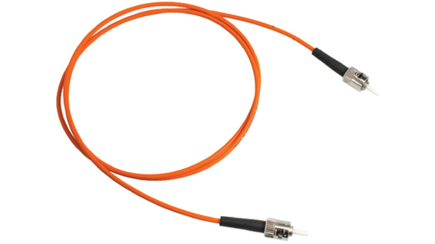 TE Connectivity LWL-Kabel 2m OM2 Orange 50/125μm