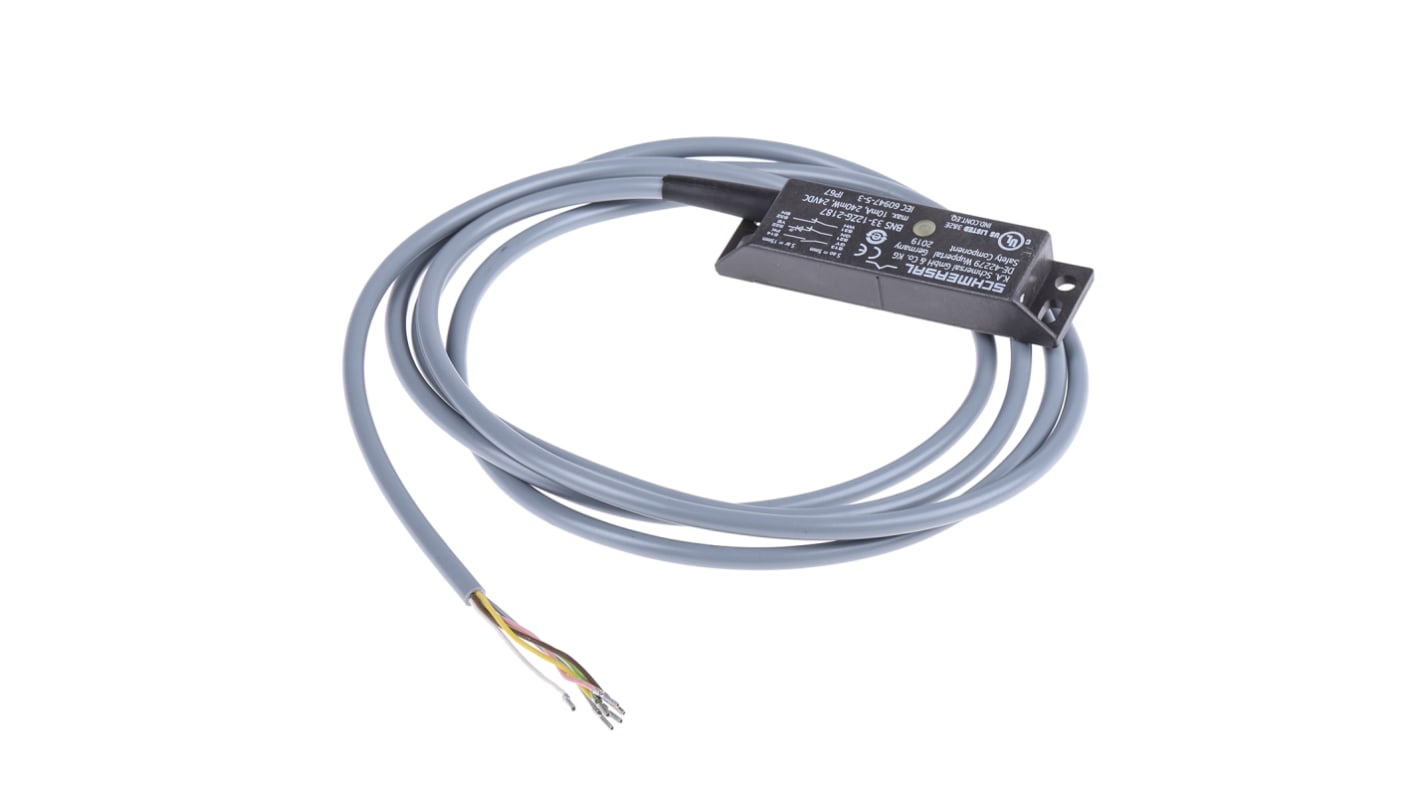 Interruptor de seguridad Codificado Schmersal BNS33 BNS33, 2NO/NC, 24V dc, 10mA, IP67