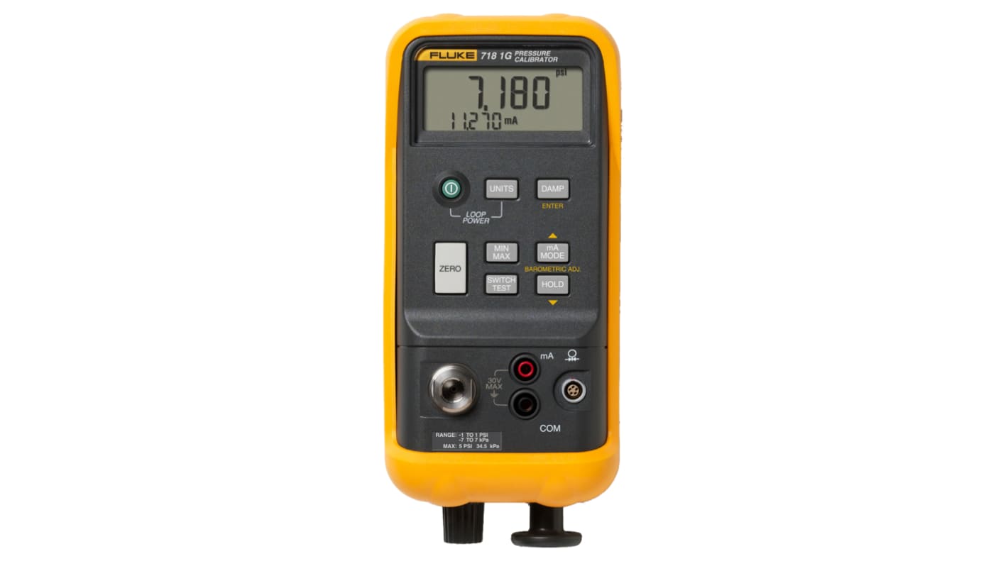 Calibrador de presión Fluke 718, presión de -68.9mbar → 68.9mbar