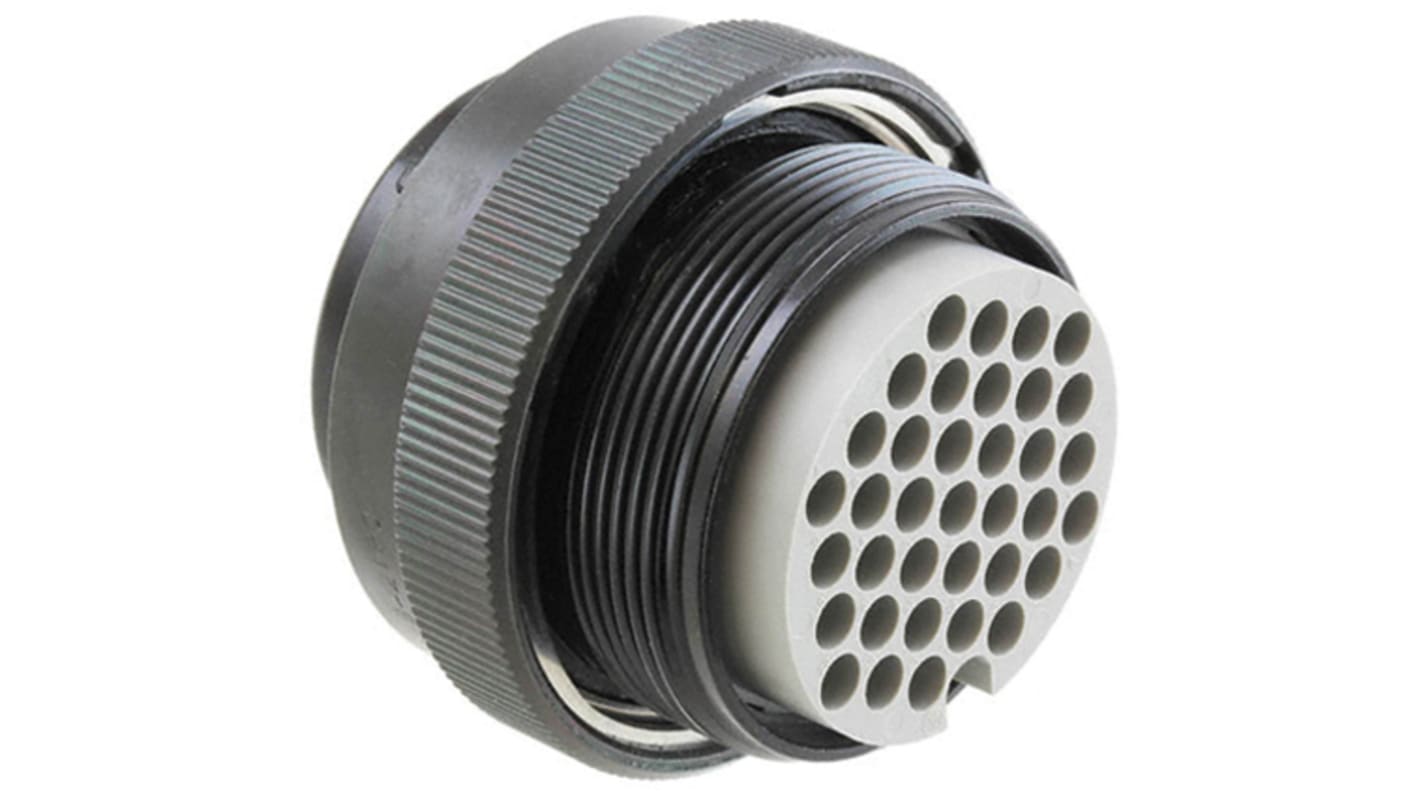 JAE Circular Connector, 37 Contacts, Cable Mount, Plug, Male, IP55, JL05 Series
