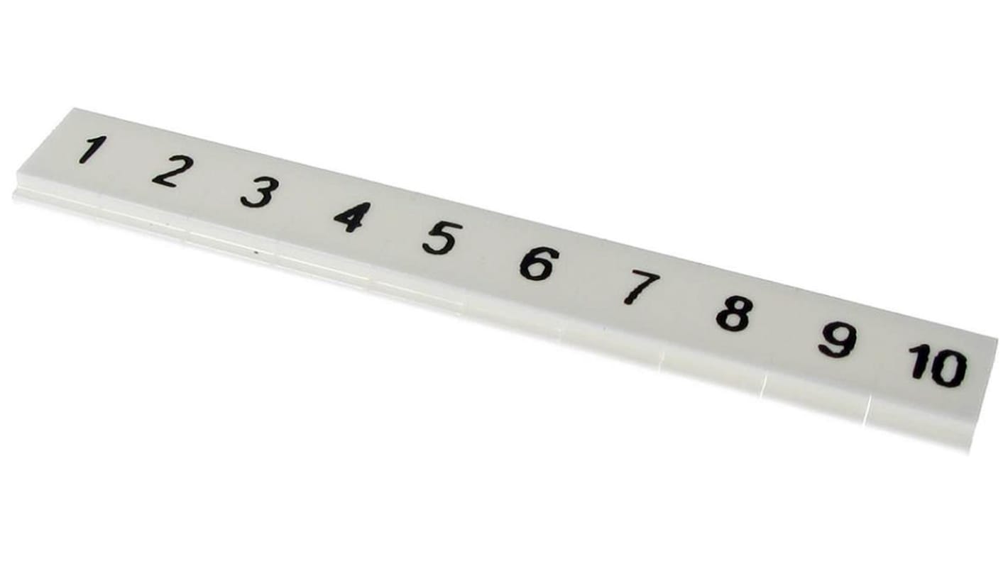 Phoenix Contact, ZBF Marker Strip for use with Terminal Blocks