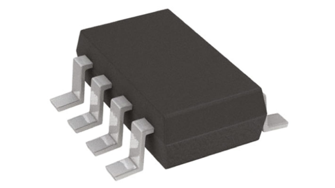 Analog Devices, DAC 10 bit-, 2.7Msps, ±0.25LSB Serial (SPI/QSPI/Microwire), 8-Pin TSOT