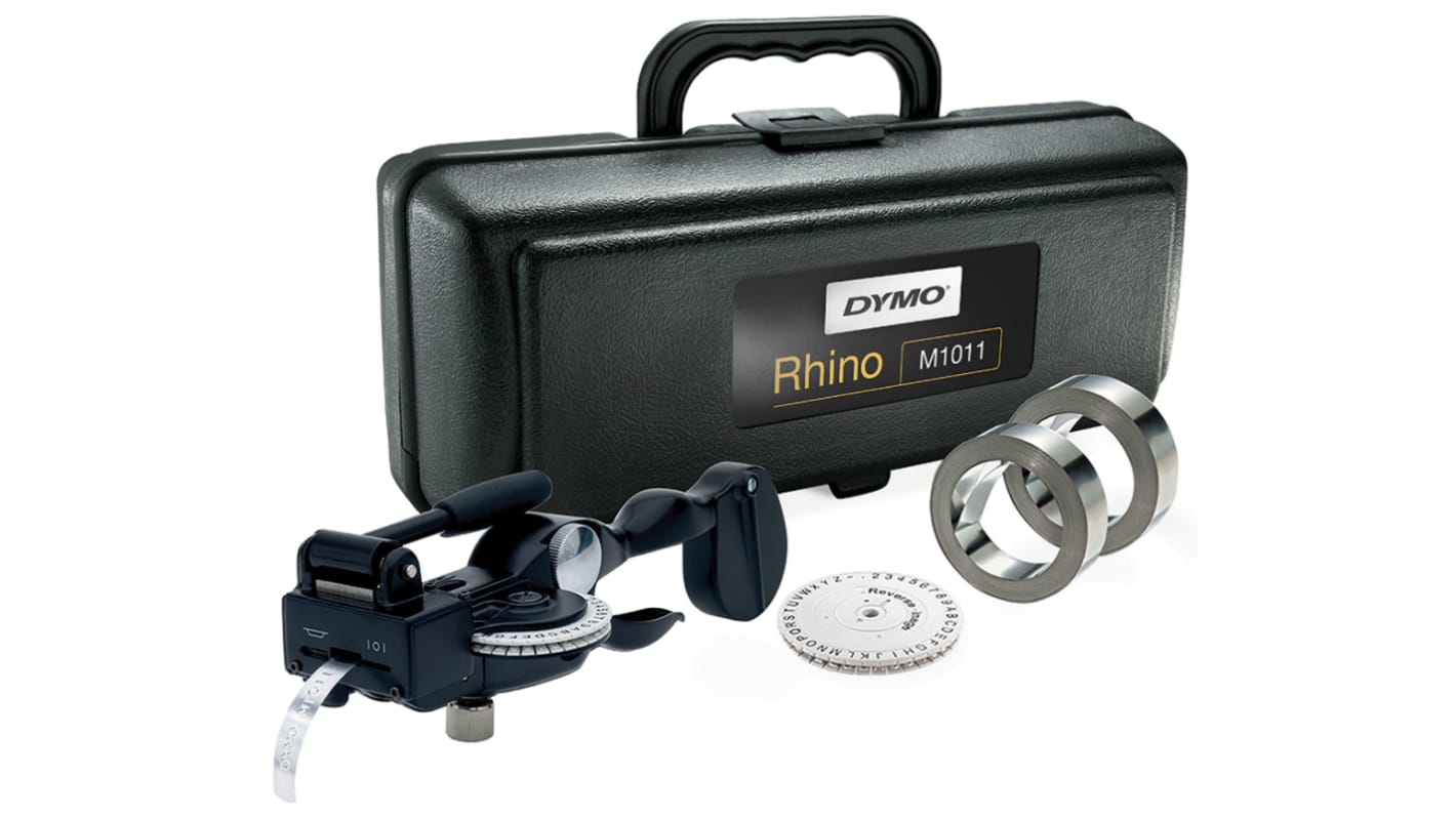 Kit de Marcador de Cable Dymo Rhino® M1011 de Aluminio, acero, montaje: Brida