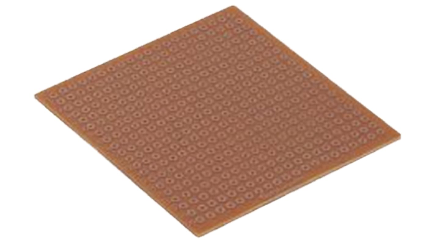 Sunhayato Single Sided Matrix Board FR1 1mm Holes, 4 x 4mm Pitch, 86 x 86 x 1.6mm