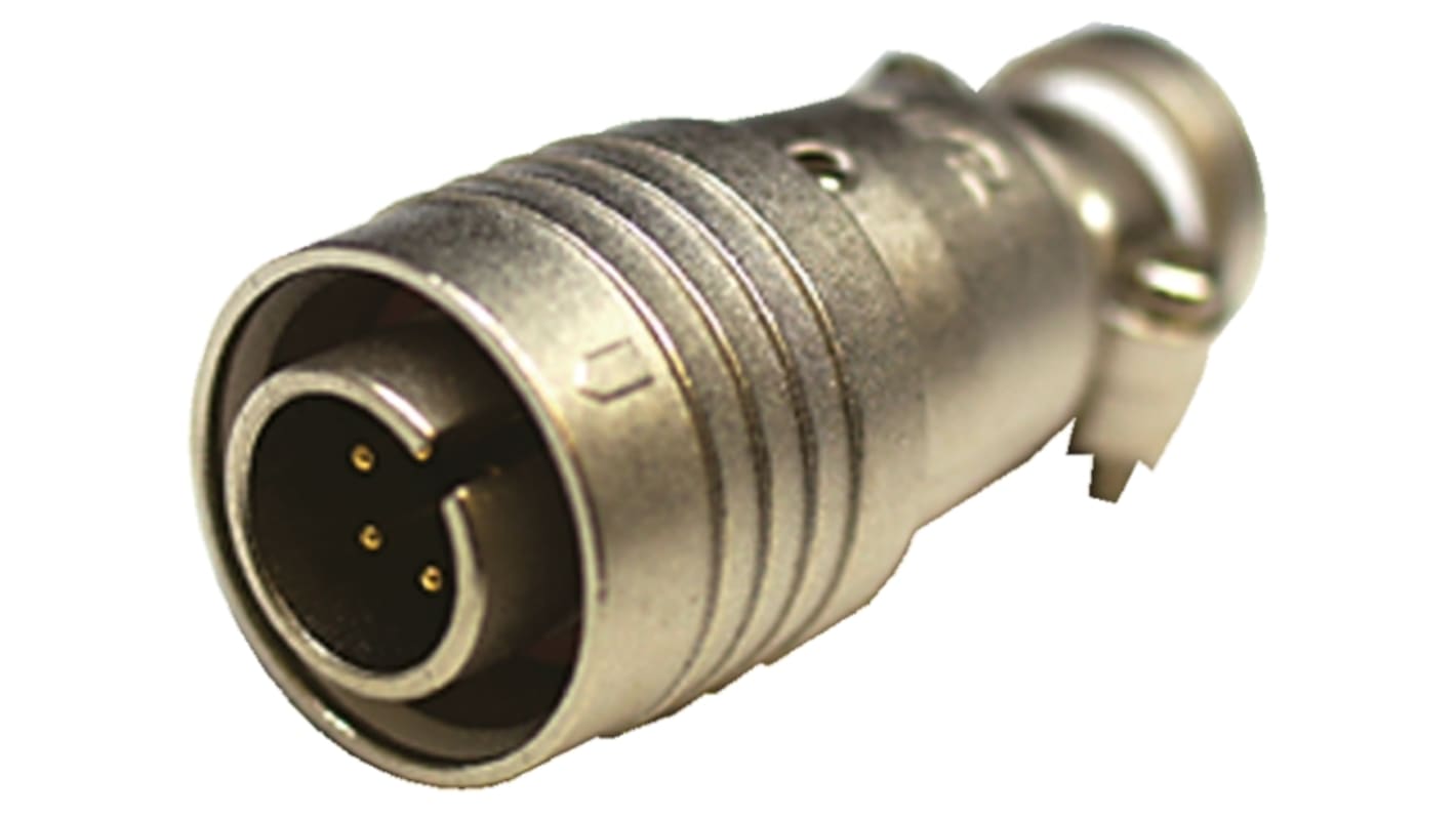 Tajimi Electronics Circular Connector, 5 Contacts, Cable Mount, Plug, Male, PRC03 Series