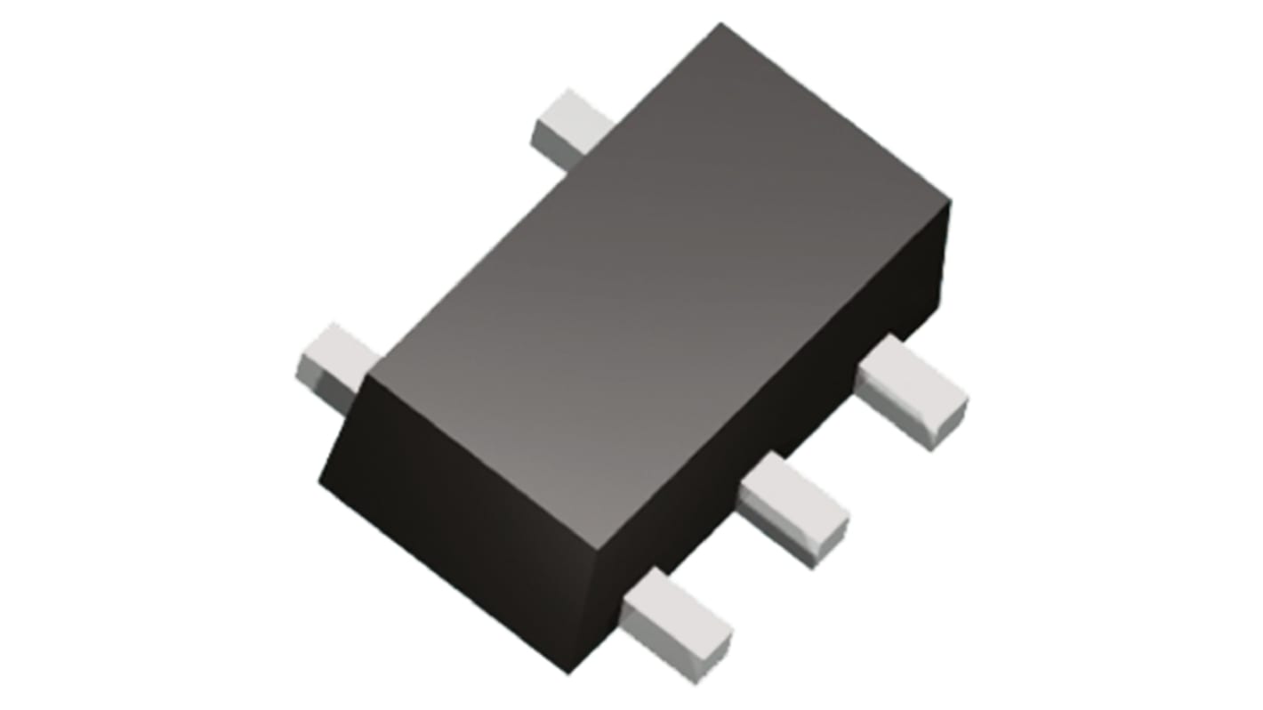 Panasonic DMC562000R Dual NPN Transistor, 100 mA, 50 V, 5-Pin SMini5 F3 B