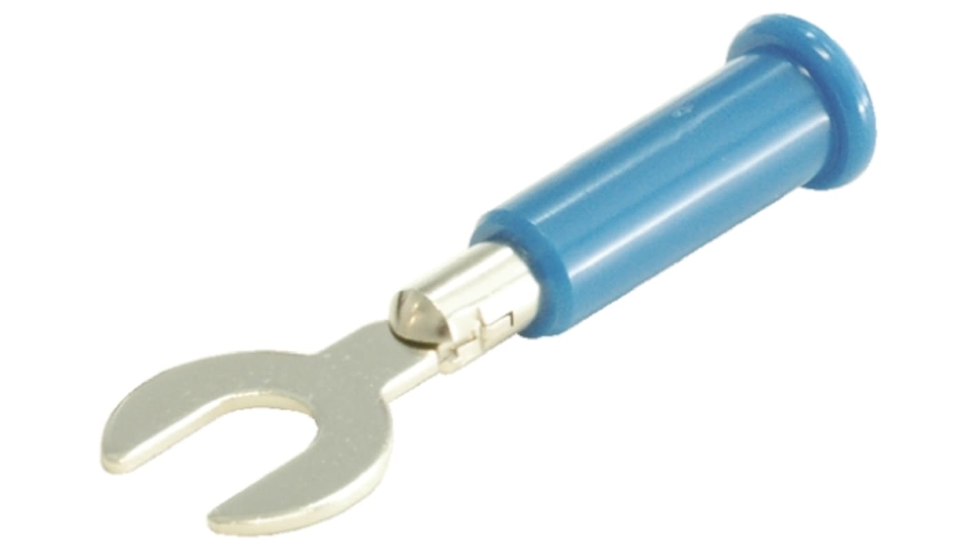 Sato Parts, TJ-1097 Insulated Crimp Spade Connector PS, Blue