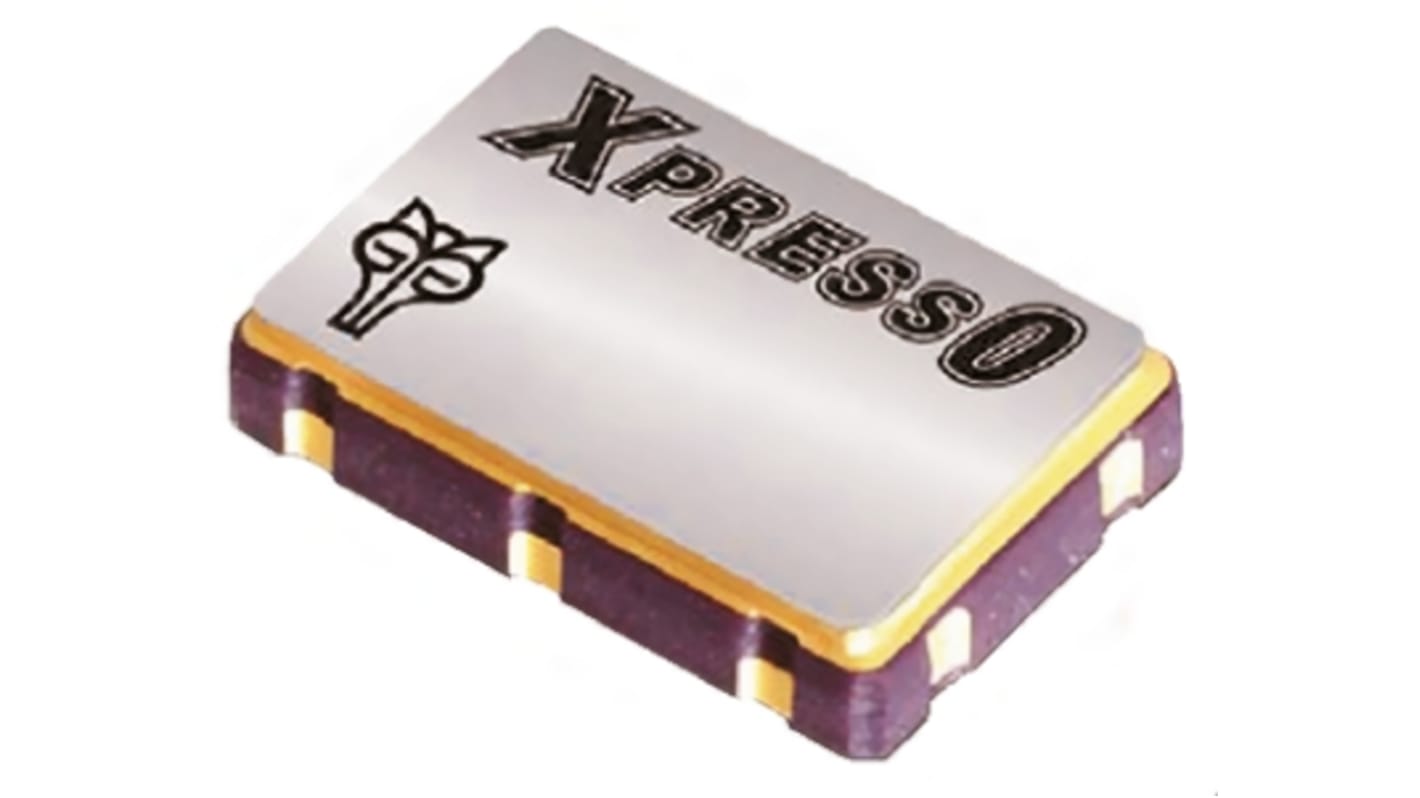 Fox Electronics, 106.25MHz Crystal Oscillator, ±25ppm HCMOS, 4-Pin SMD FXO-HC736R-106.25