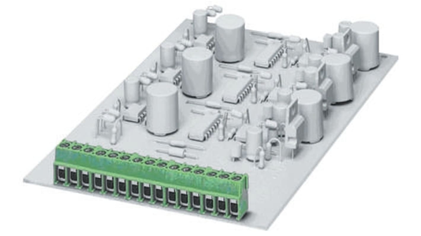 Phoenix Contact PT 2.5/12-5.0-H Series PCB Terminal Block, 5mm Pitch, Through Hole Mount, 1-Row, Screw Termination