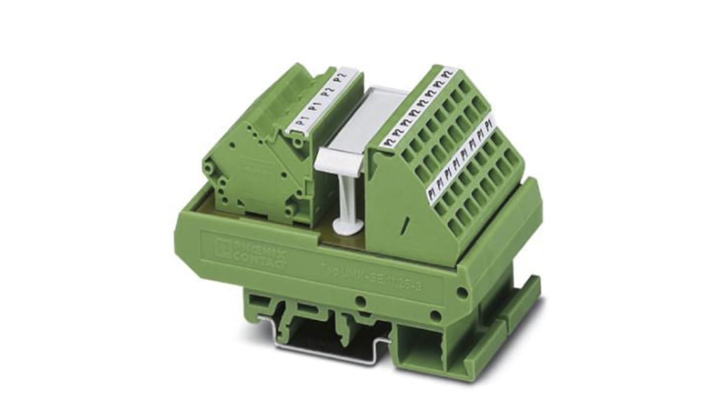 Modulo di interfaccia, Phoenix Contact, Montaggio guida DIN, 10 poli, 250 V ca/cc, 32A