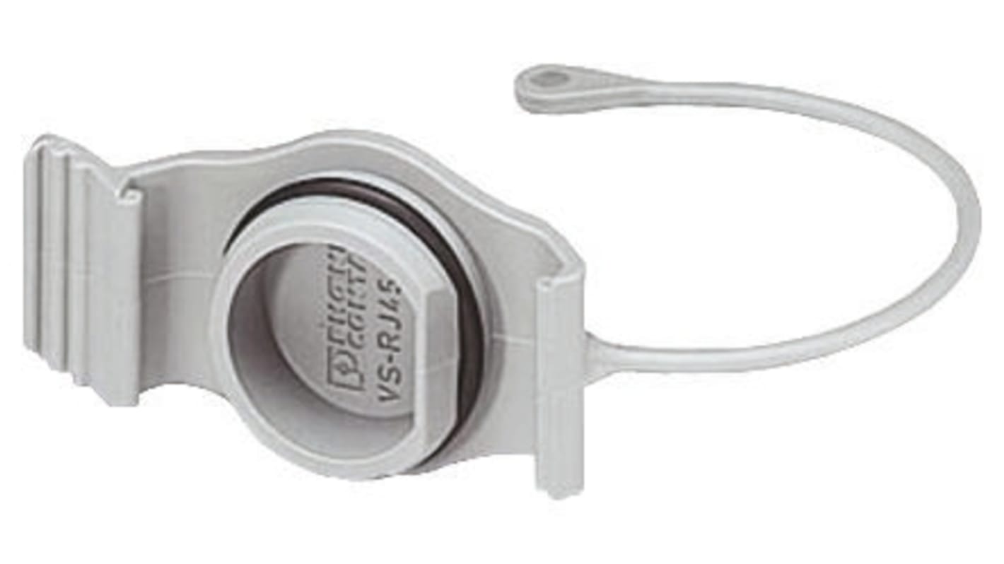 Phoenix Contact, VS-08-SD-F Corded Dust Cap for use with RJ45 Connectors