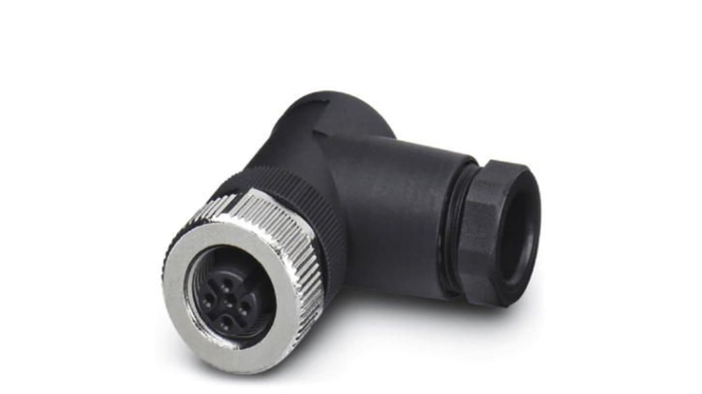 Phoenix Contact Circular Connector, 5 Contacts, Cable Mount, M12 Connector, Plug, Female, IP67, SACC Series