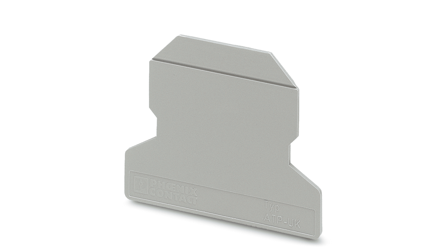 Phoenix Contact ATP-UK Series Partition Plate for Use with DIN Rail Terminal Blocks