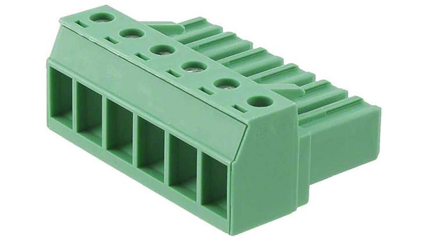1804946 Phoenix Contact 7.62mm Pitch 6 Way Pluggable Terminal Block