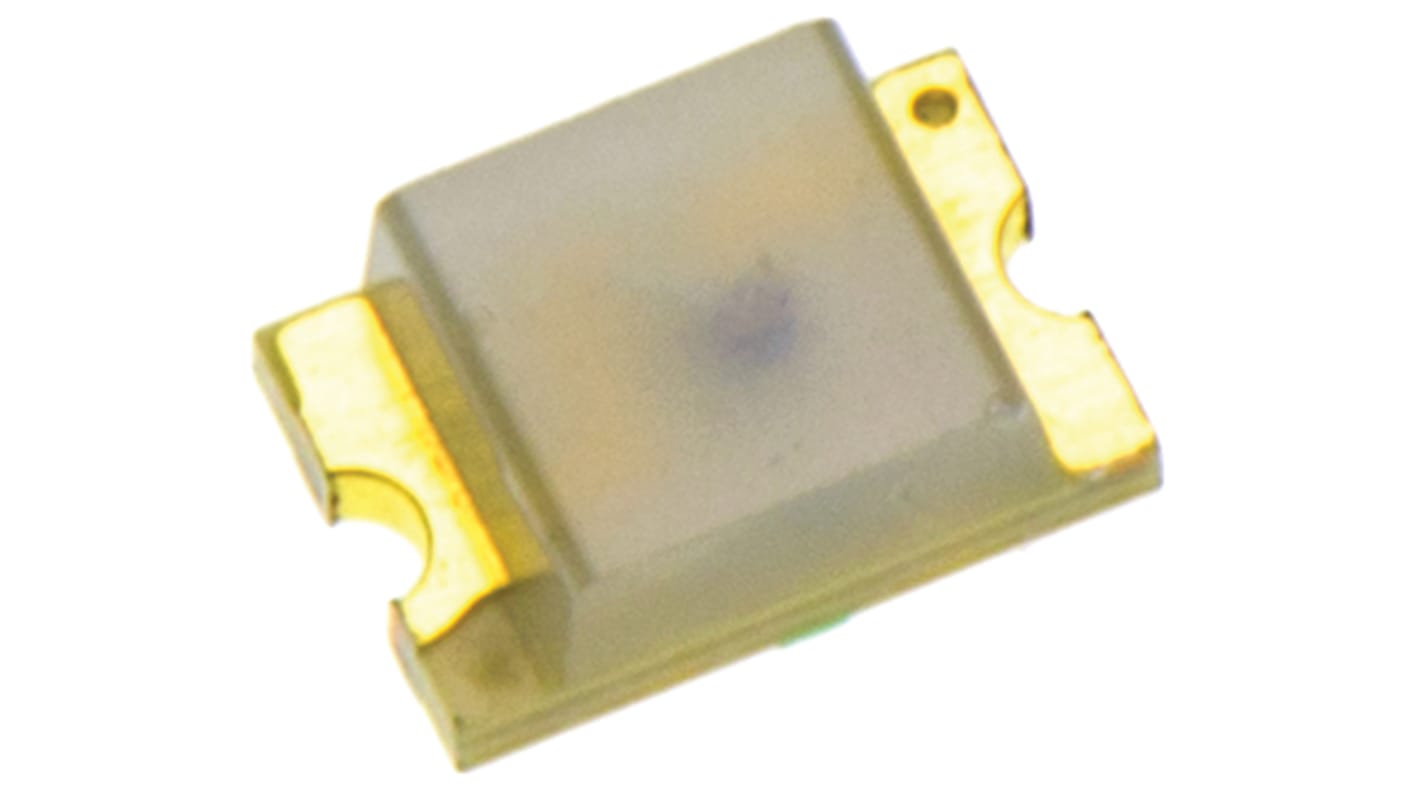 LED ams OSRAM CHIP LED 0805, Naranja, 606 nm, Vf= 2.5 V, 0.52 lm, 160 °, mont. superficial, encapsulado 2012 (0805)