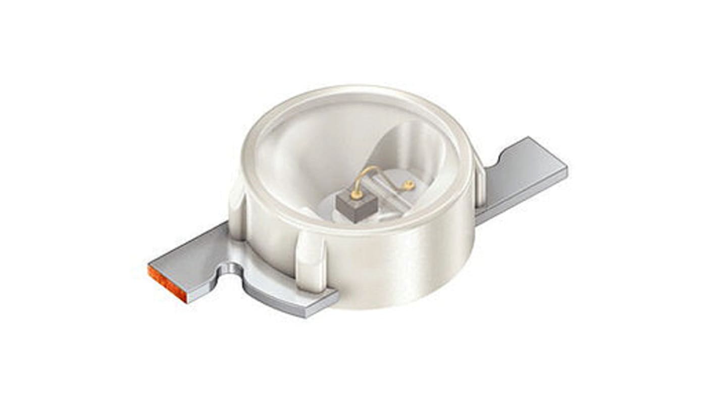 ams OSRAM LED, 2 tüskés, felületre szerelhető, Vörös, 630 nm, 0.02 lm, 11.2 mcd, 1,8 V, 120 °, PointLED sorozat