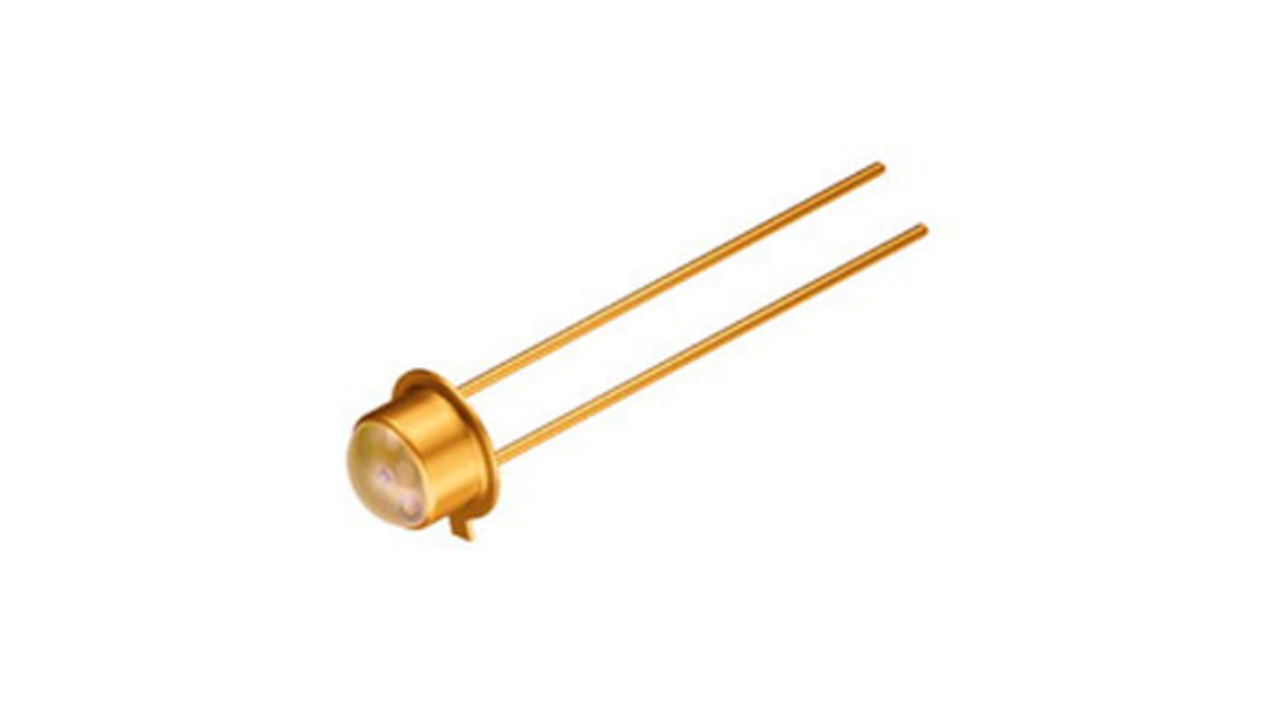 OSRAM, IR-Diode, TO18 16mW, 950nm, 1 → 32mW/sr, ±40°, 2-Pin, THT