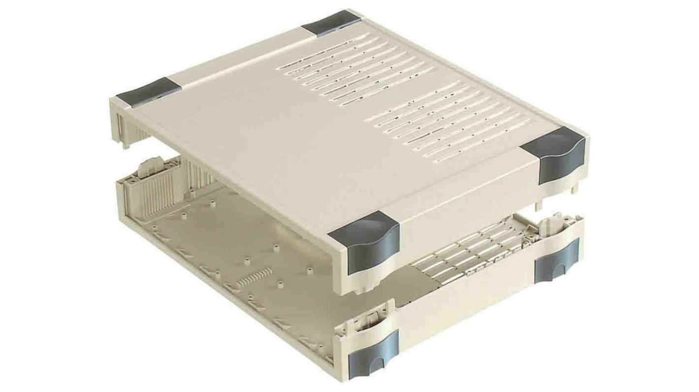 Caja Bopla de ABS Gris claro, 256.9 x 307.35 x 65.2mm, IP30