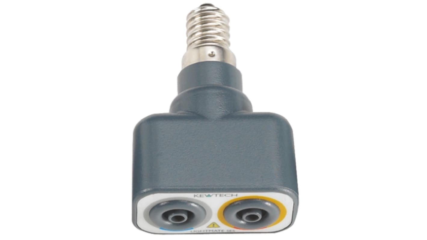 Lampholder test adaptor LightmateSES E14