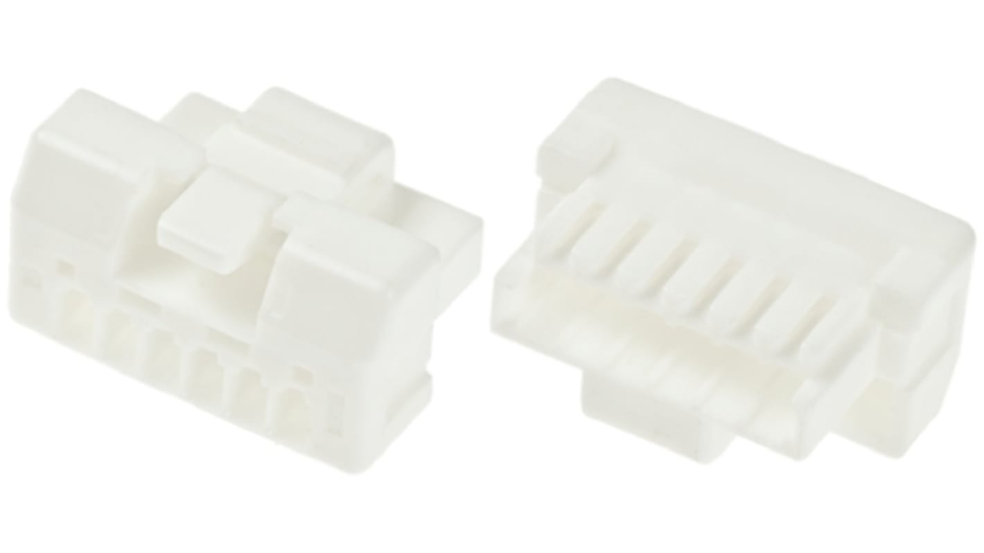 Molex, CLIK-Mate Male Connector Housing, 1.25mm Pitch, 6 Way, 1 Row