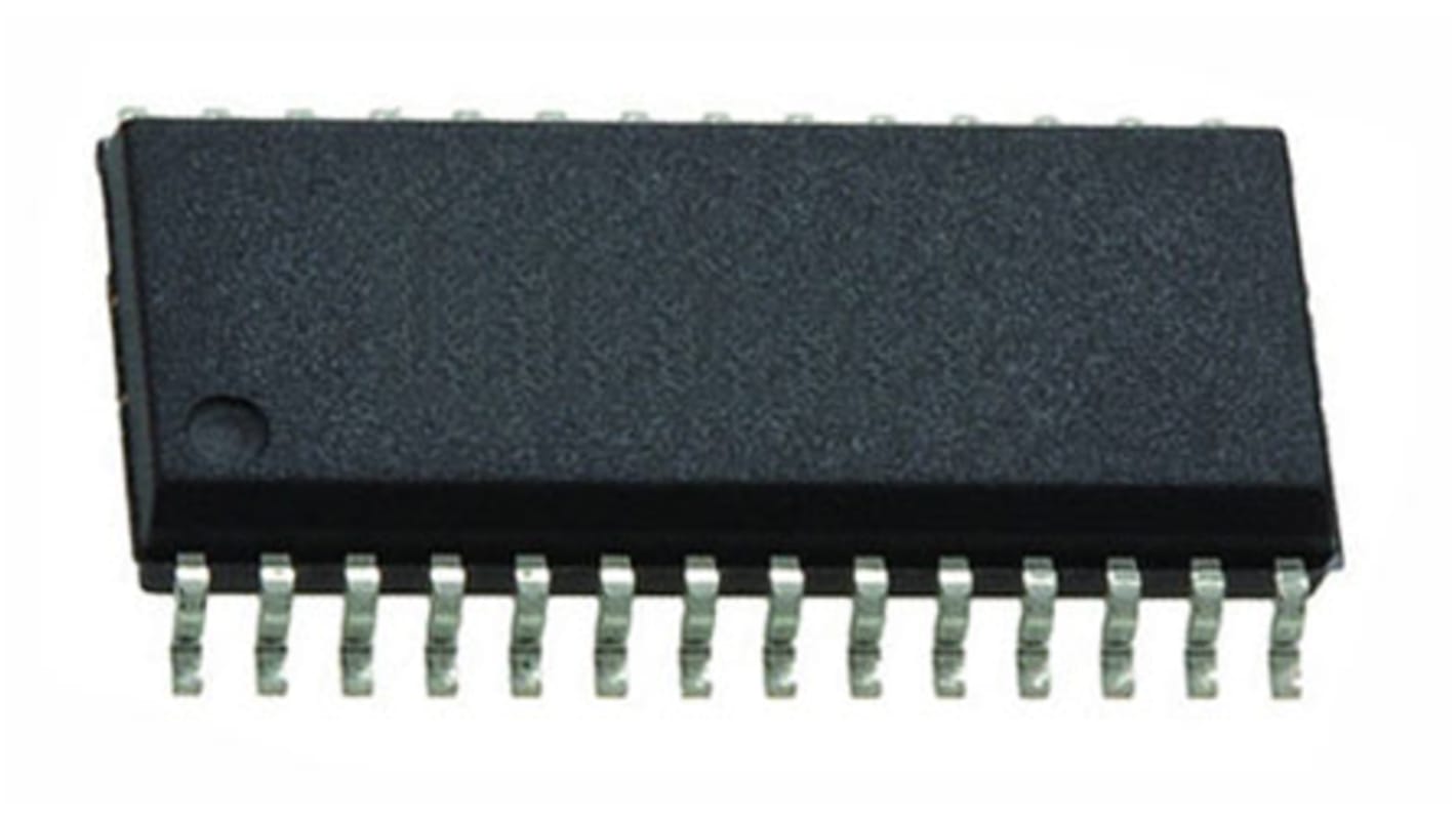 Émetteur-récepteur de ligne multicanal, SOIC Asymétrique, RS-232, 3,3 V, 5 V, 28 broches