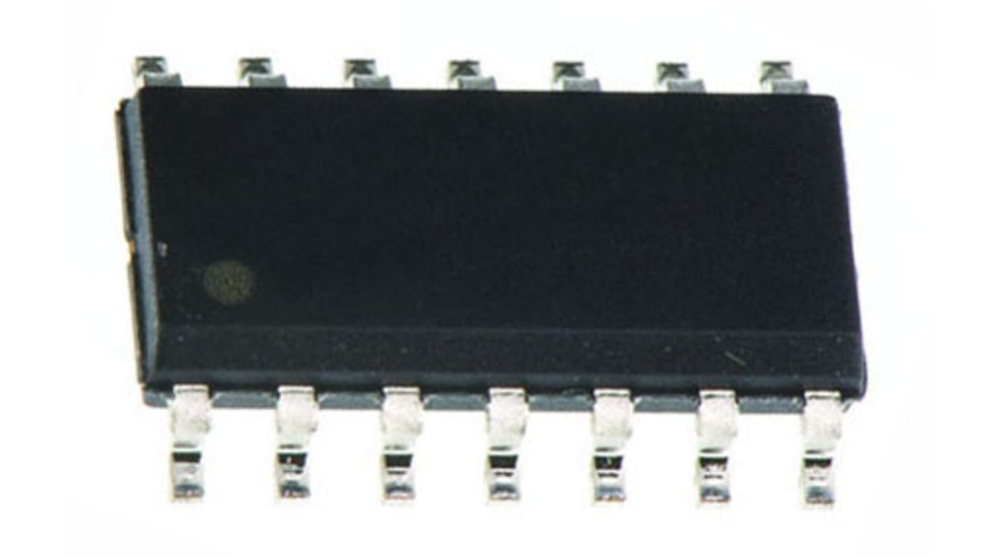 Texas Instruments Operationsverstärker SMD SOIC, biplor typ. ±12 V, ±15 V, ±5 V, ±9 V, 14-Pin