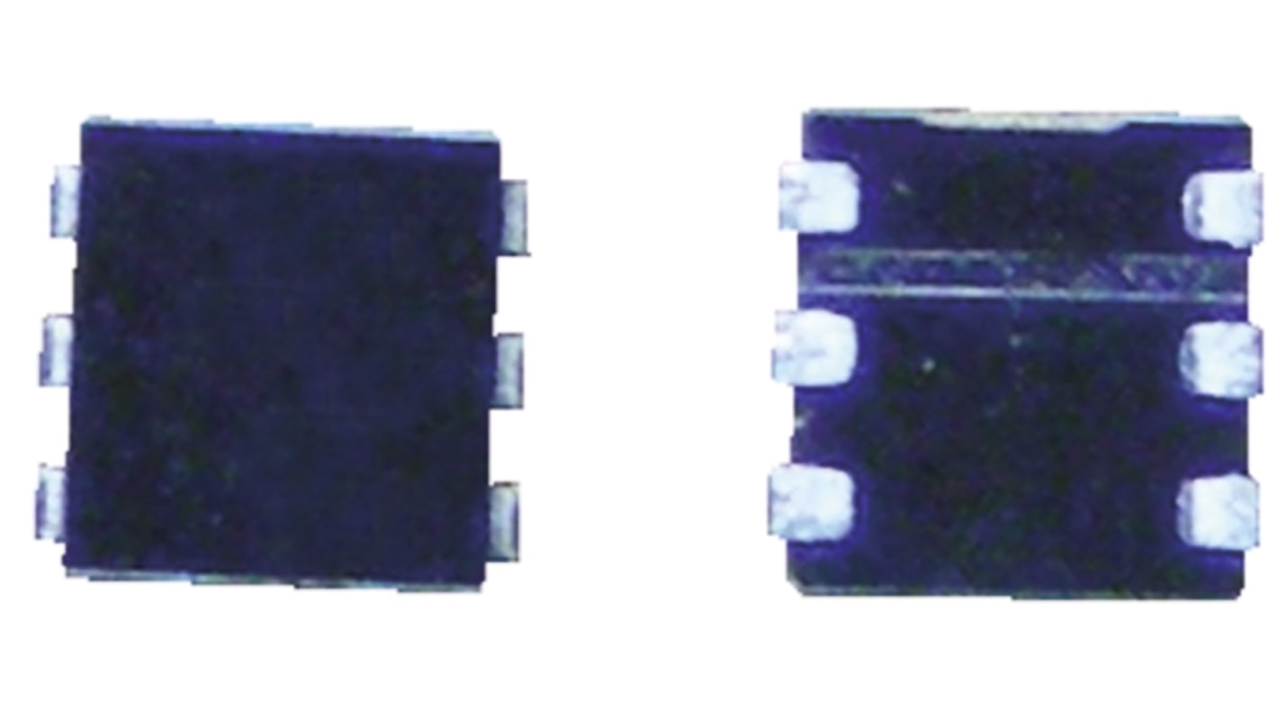 Sanyo SCH2201-TL-E Dual NPN Bipolar Transistor, 800 mA, 15 V, 6-Pin SCH