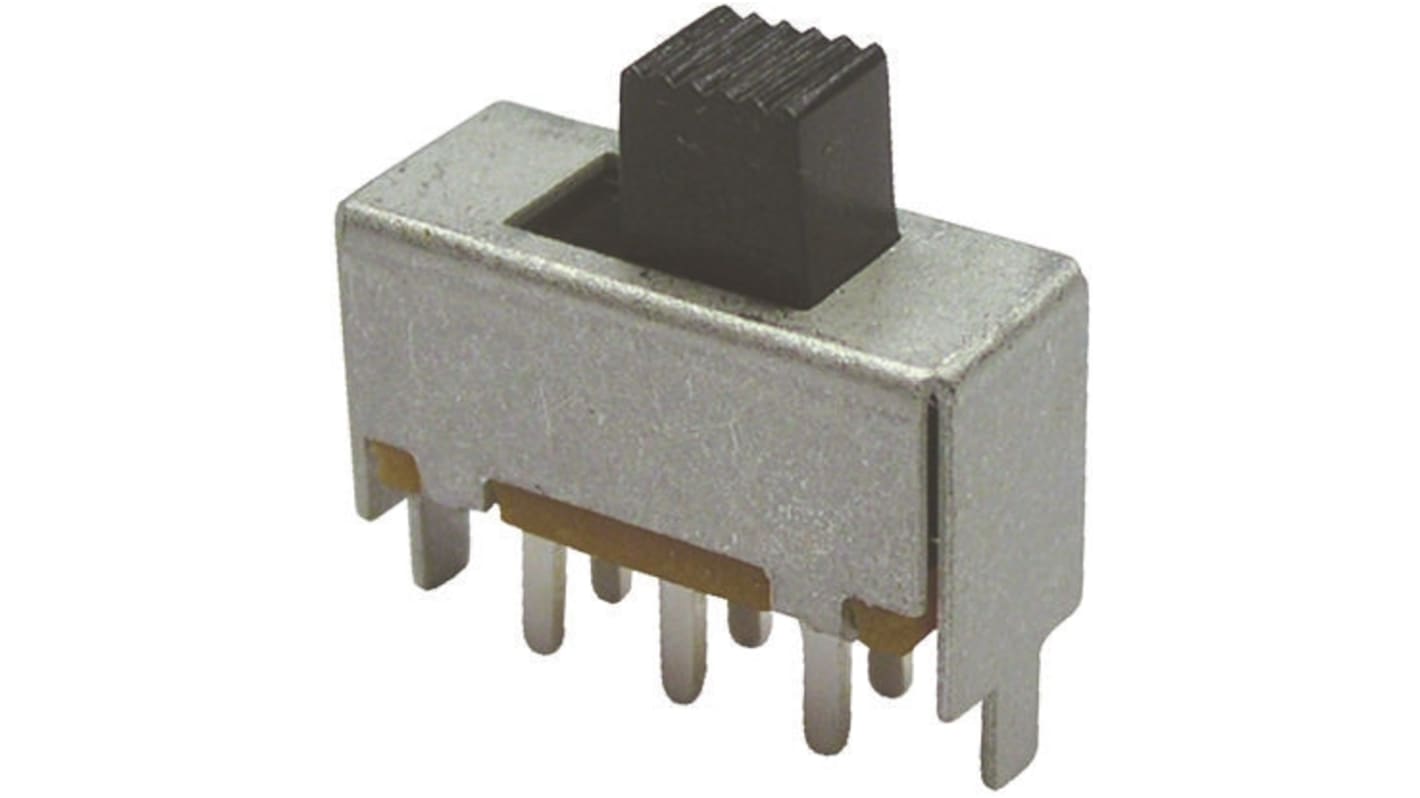 PCB Slide Switch DPDT Latching 1 A @ 30 V dc Slide