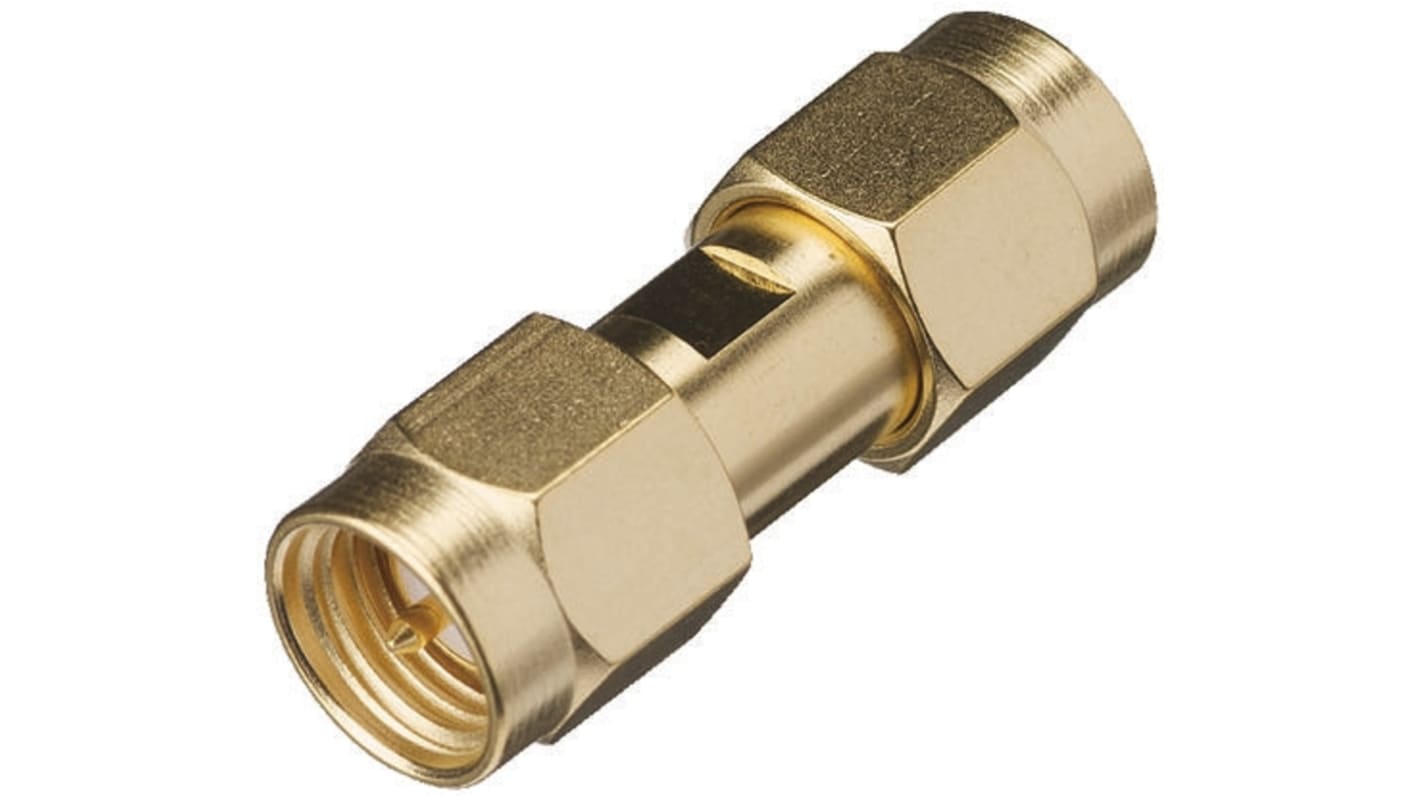 Yuetsu, Plug PCB Mount SMA Connector, Solder Termination, Straight Body