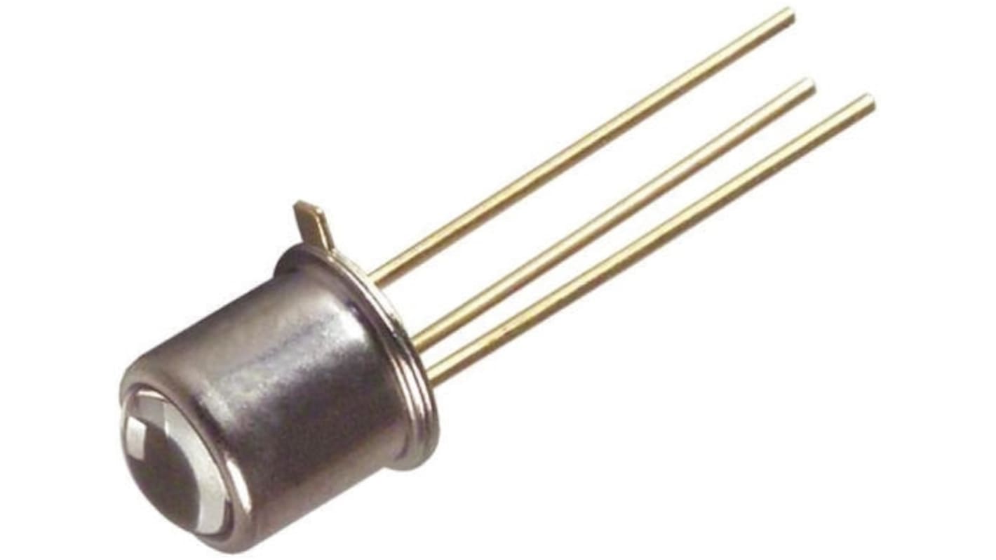 BPX 43-5 ams OSRAM, 30 ° IR + Visible Light Phototransistor, Through Hole 3-Pin TO-18 package