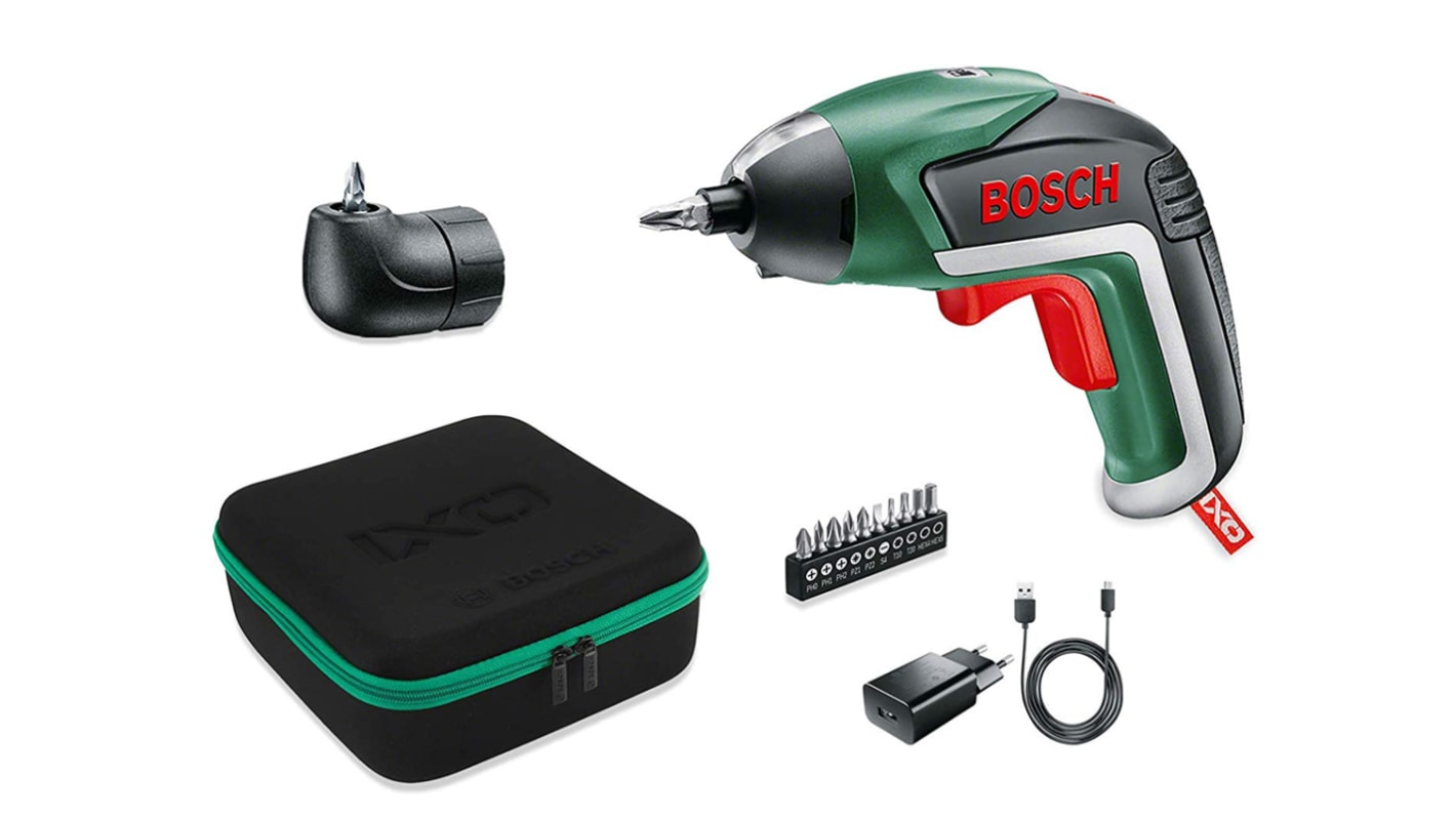 Bosch akkumulátoros csavarozó IXO V MEDIUM 7mm, 3.6V, 215rpm, USB